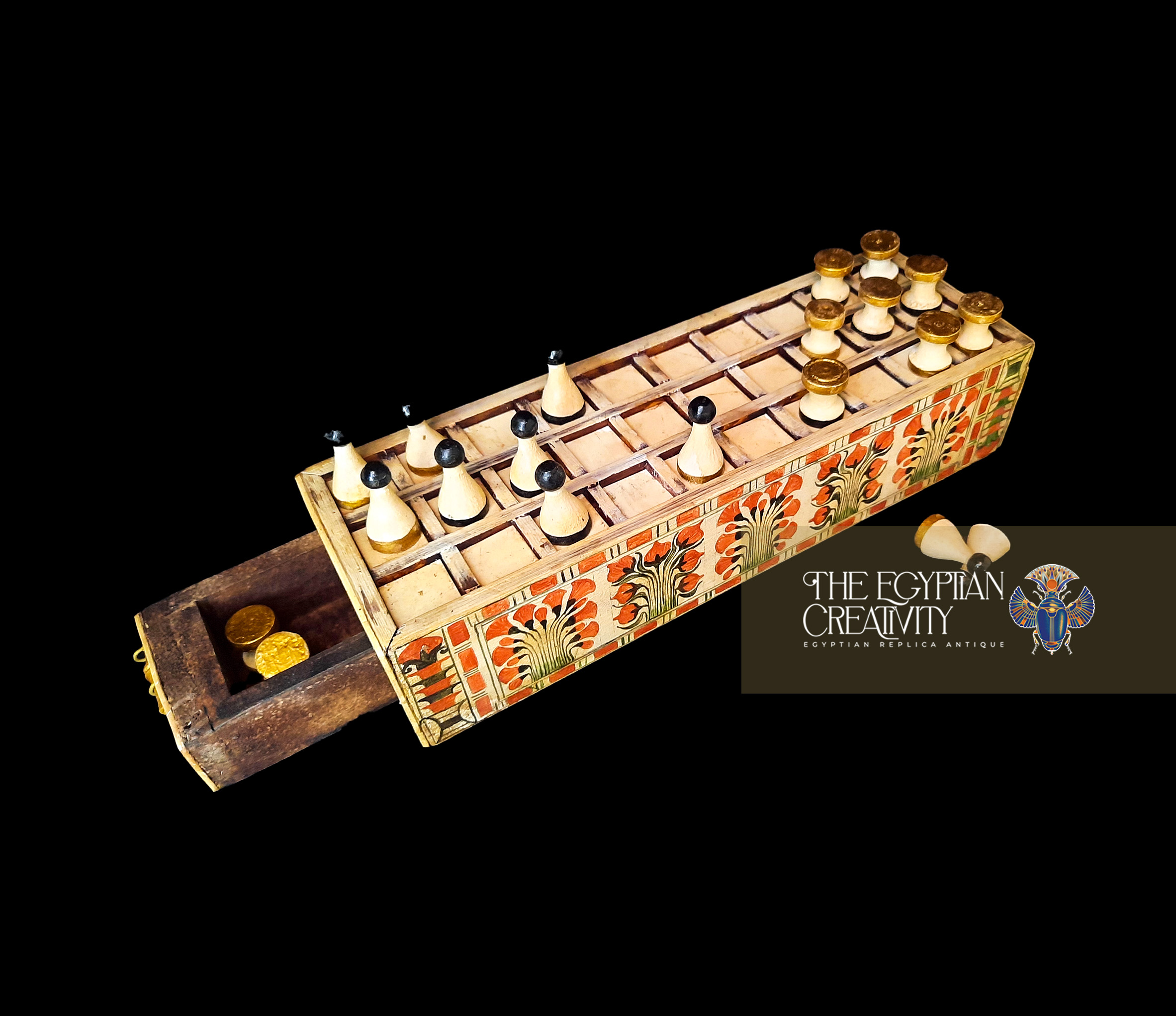 Decorated gaming box