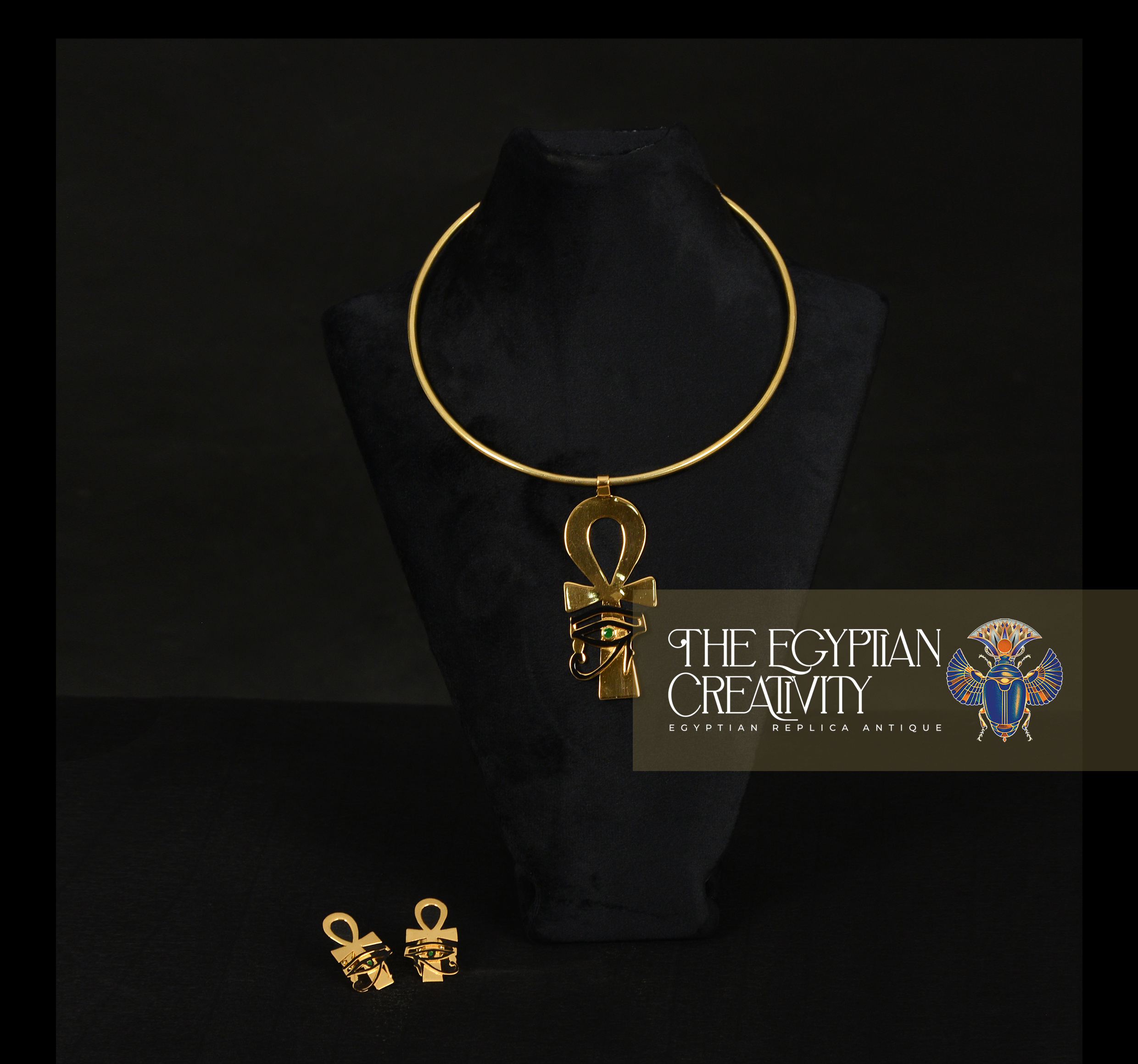 The necklace and earrings of Eternal life