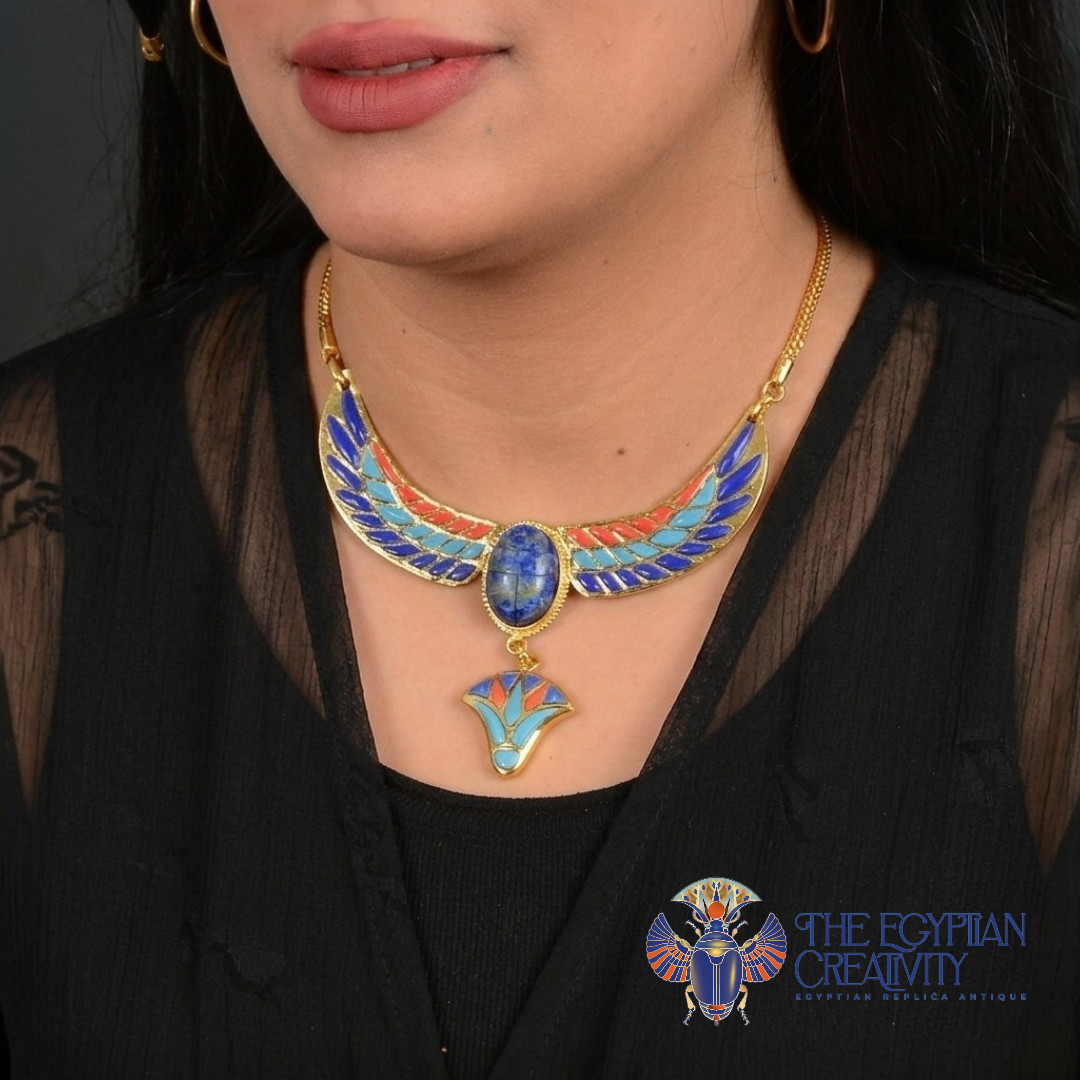 The Winged Scarab Necklace